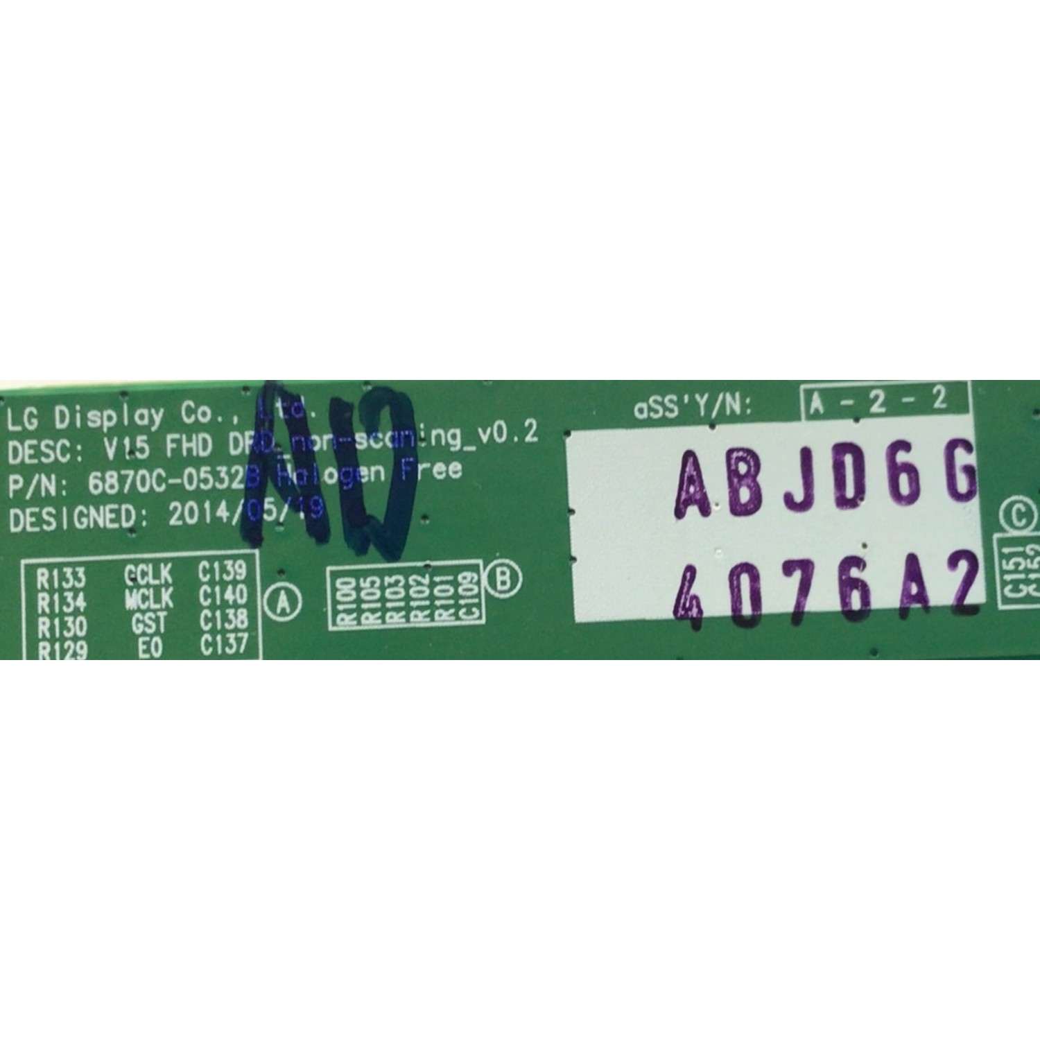 T-CON PARA TV/MONITOR LG / NUMERO DE PARTE 6871L-4076A / 6870C-0532B / 4076A / PANEL LD550EUE (FH)(B1) / MODELOS 55SM5KE-BJ / 55LS5B-BE / 55SE3B-BE / 55SE3KB-BE / 55SM5B-B / 55SM5KB-BD / 55SM5KE-BJ 55SL5B / 55SM3C-B / 43SE3KE-B / 55SM5KD-B - Imagen 2